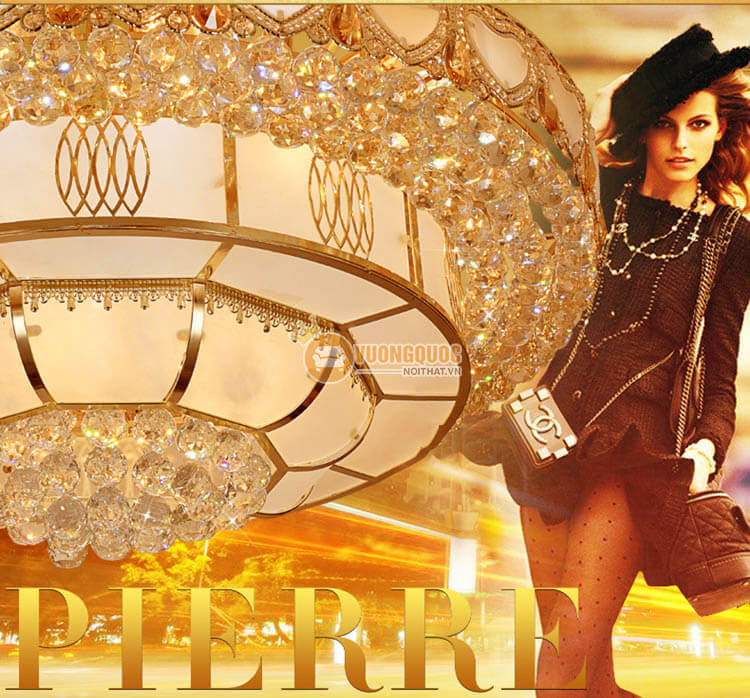 Đèn ốp trần nhập khẩu thiết kế sang trọng độc đáo CM218-4